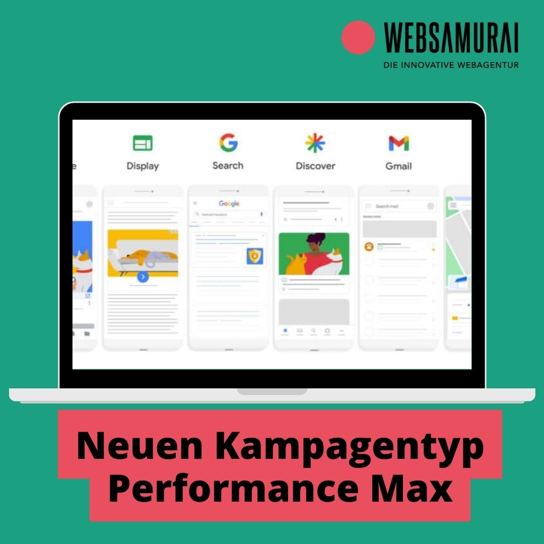 Neue Kampagne Funktion bei Google Ads - Websamurai AG die innovative Webagentur in Aarau und Zürich